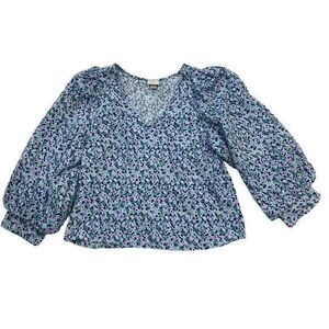 A New Day Floral Top